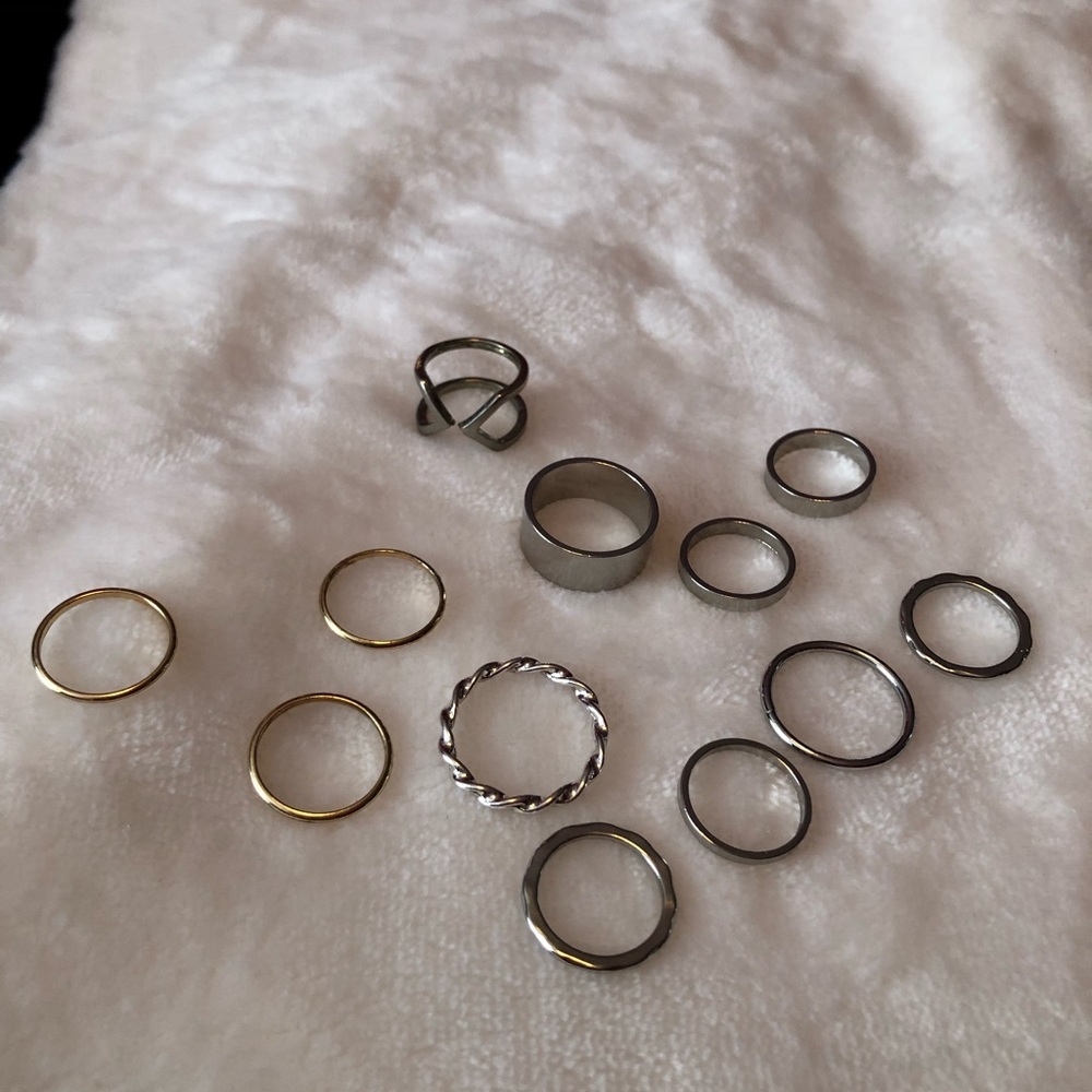 Set of Midi/Mini Rings